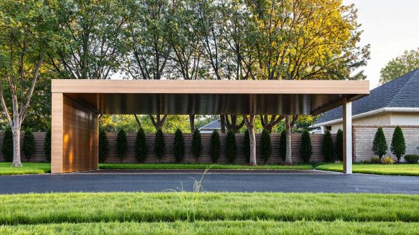 5 bénéfices d'un carport en aluminium à découvrir
